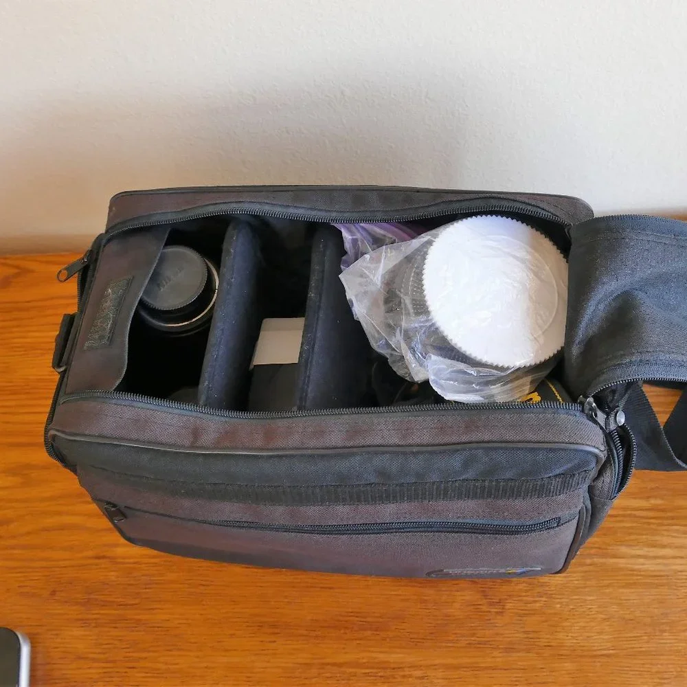 Nikon D90 digital camera, 3 lenses, flash, 5 filters & much more